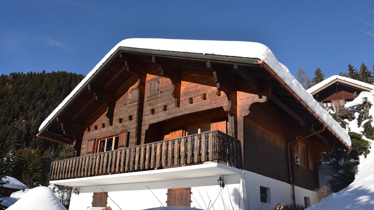 Alpe des Chaux Ski Chalet | Gryon Villars: Pretty wooden chalet, 4 people, magnificent view, quiet area