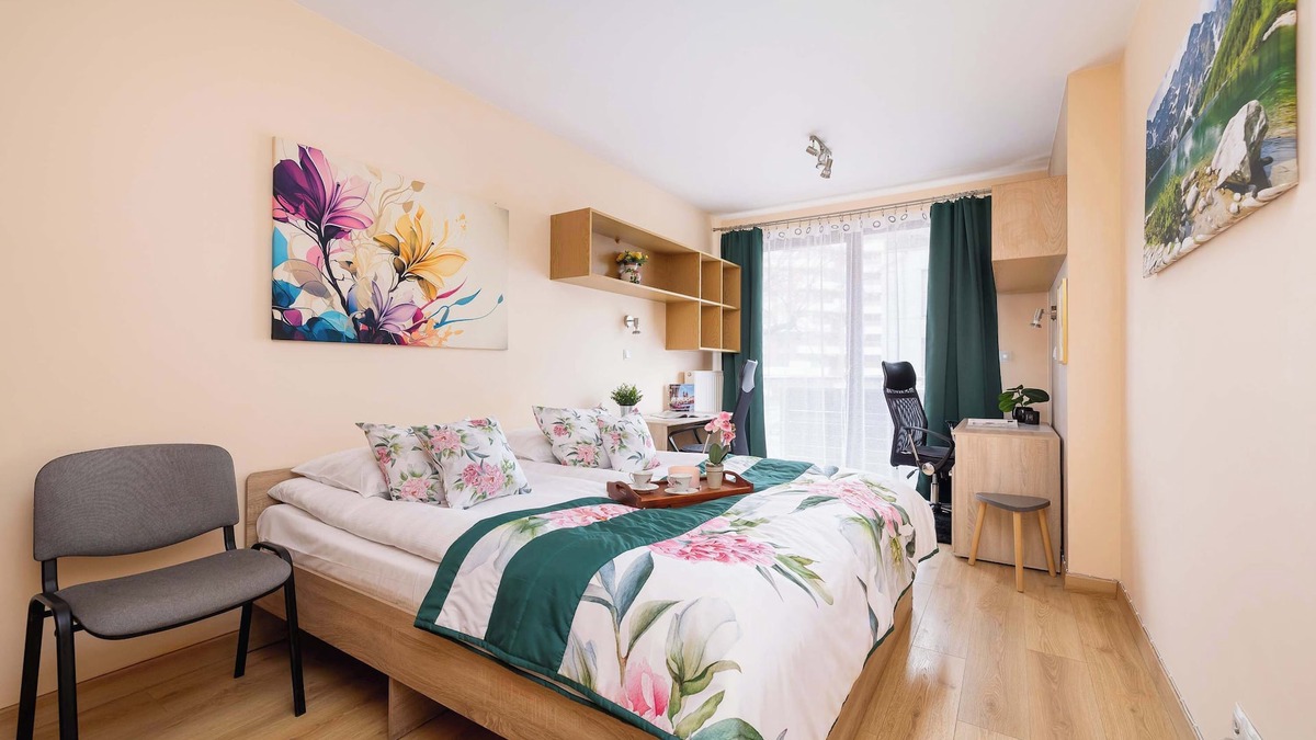 Grzegorzki Apartment | Grzegórzecka 77B | Comfy Apartment | 2 Balconies