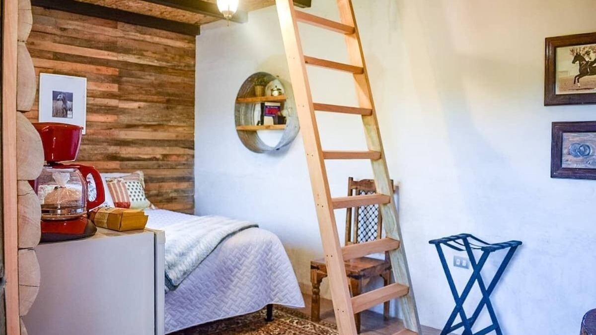 Tecpan Guatemala House | Cozy Loft Cabin on a private mountain. Terrace with views of the volcanoes.