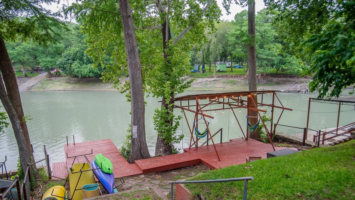 Seguin House | Guadalupe River Retreat with Kayaks, Ping Pong & Foosball!
