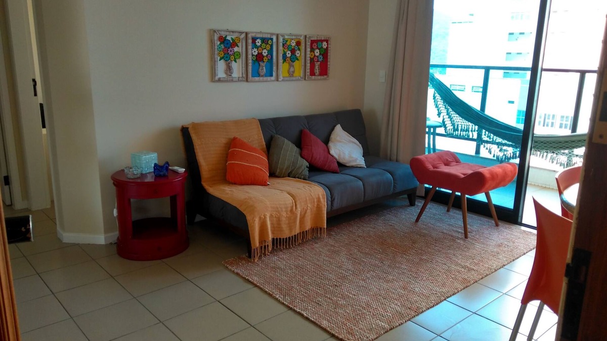 Pitangueiras Apartment | GUARUJA PITANGUEIRAS 2 DORM, 2 SPACES GARAGE, CAMAREIRA, SEA VIEW,