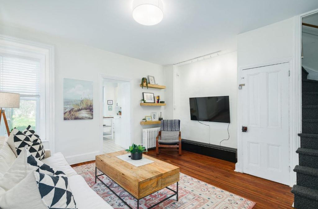 Roxborough-Manayunk Apartment | Guest Apartment in Row Home with Backyard Patio