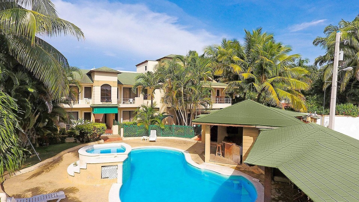 Villas Ana Maria Apartment | Guest-friendly gated residence with pool near bars/beach, free yummy breakfast!