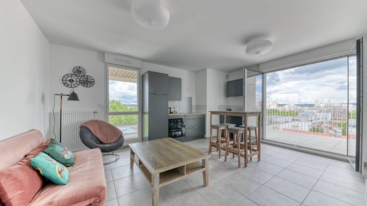 Ferrandiere - Maisons Neuves Apartment | GuestReady - Macaron delight in Villeurbanne