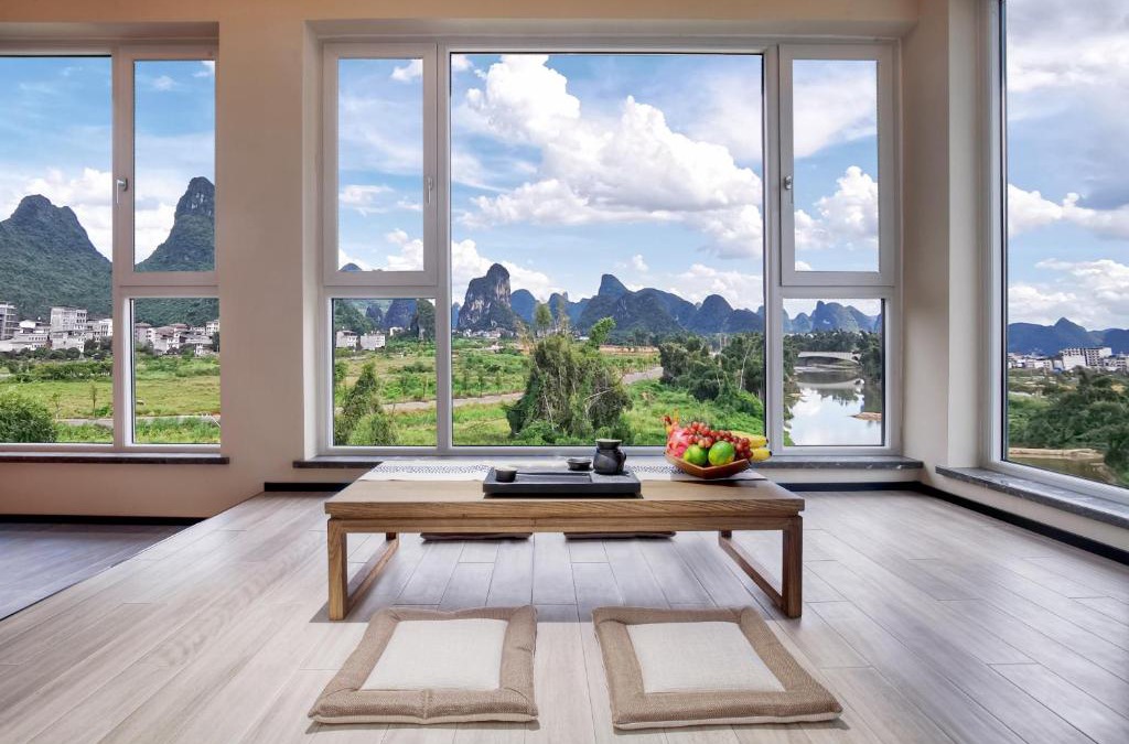 Liu Sanjie Scenic Area Villa | Guilin Yangshuo Waterhouse River View Villa