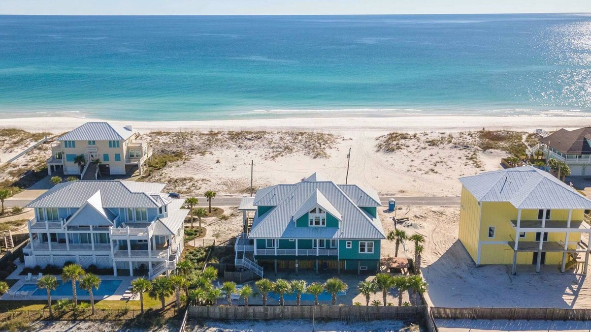 Villa Segunda House | Gulf and Sound Views-Private Pool too! Great for families and special events!