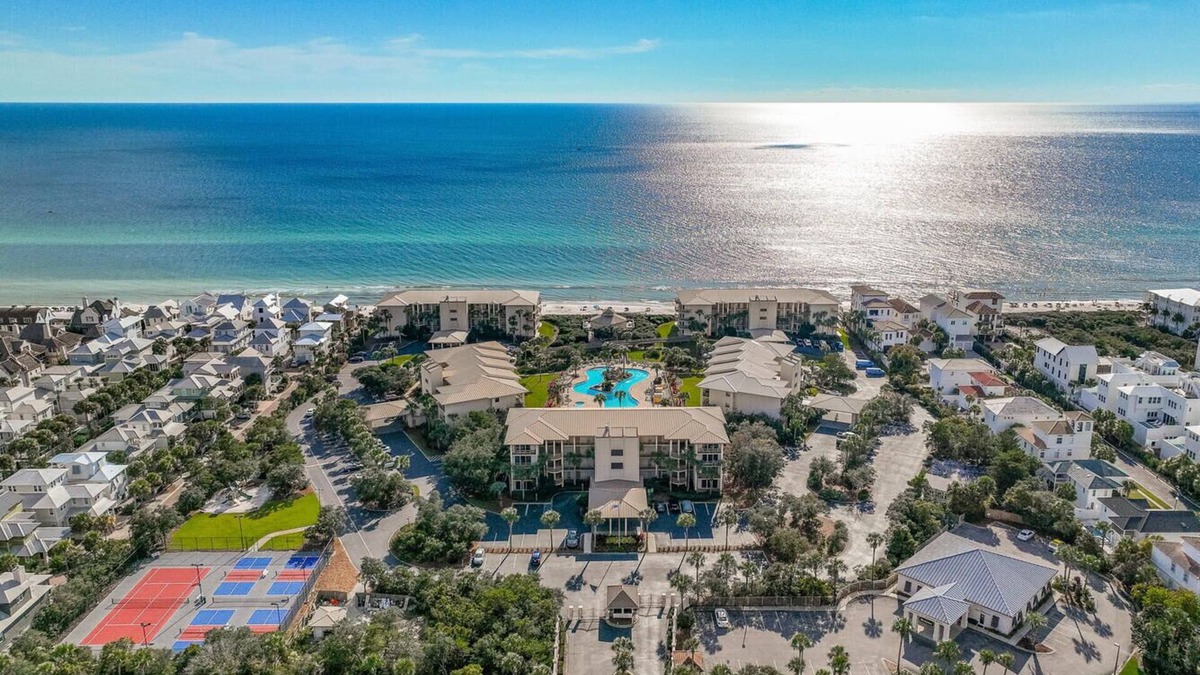 Rosemary Beach Condo | GULF FRONT- 1st floor - High Pointe Beach Resort 2br/2ba- Beach Service INCLUDED