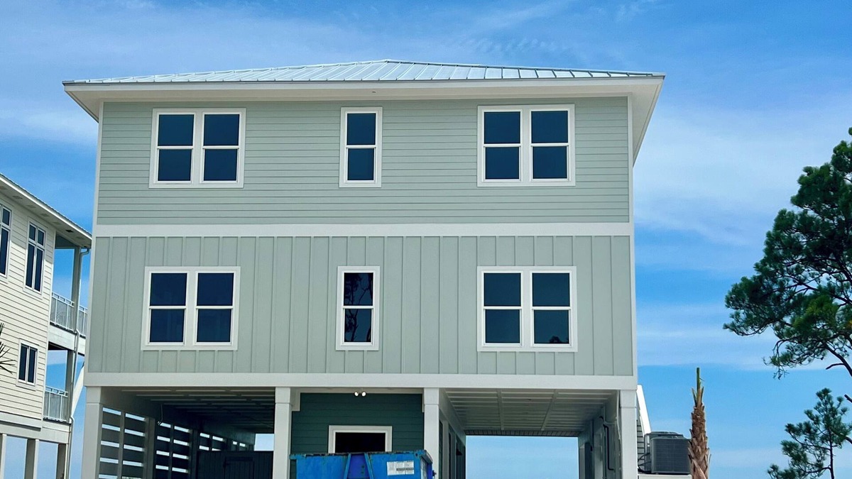 Cape San Blas House | Gulf front, elevator, private pool/hot tub, outdoor dining, beach gear!