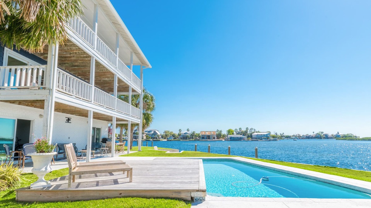 Spring Hill House | Gulf Front Home with breathtaking views of the Sunrise and Sunset!