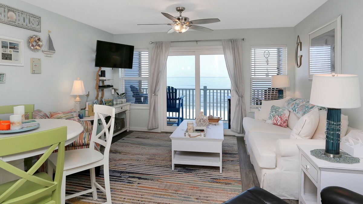 Mexico Beach House | Gulf Front In The Heart of Mexico Beach ~ Sandcastle C