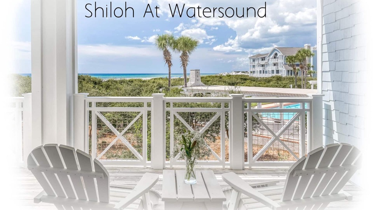 WaterSound Beach Condo | GULF FRONT, PRIVATE BEACH, Pool, Beach Set Up included Mar-Oct!