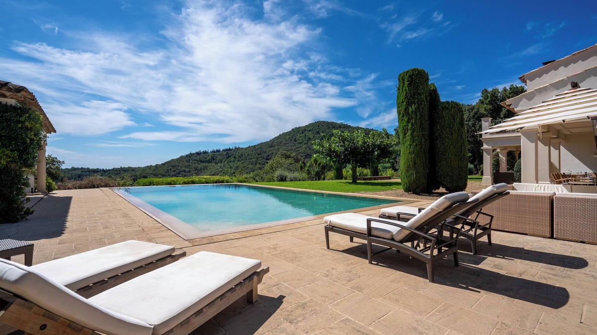 La Garde-Freinet House | Gulf of St-Tropez, Beautiful Villa, Large Pool, Tennis Court and Gorgeous Views