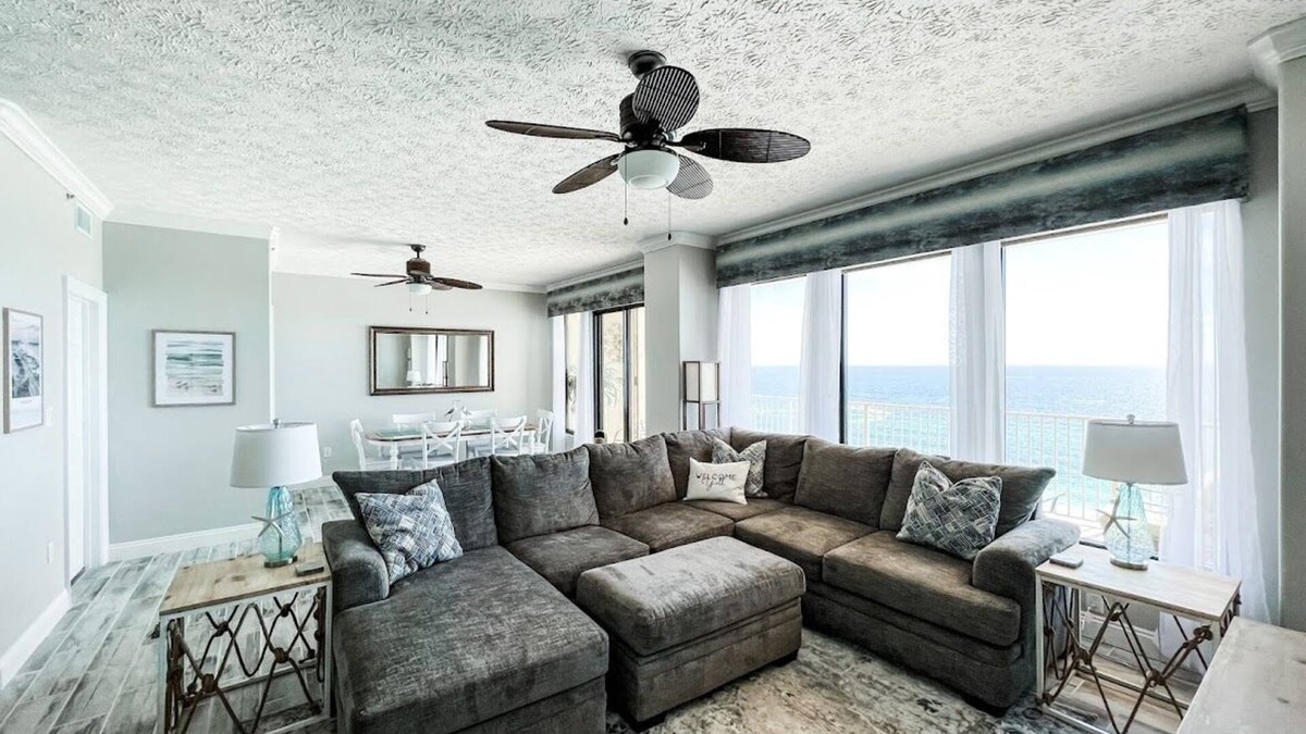 Thomas Drive Condo | GulfCrest 2 BDRM - Spectacular Balc Views of the Gulf; Free Beach Chair Service