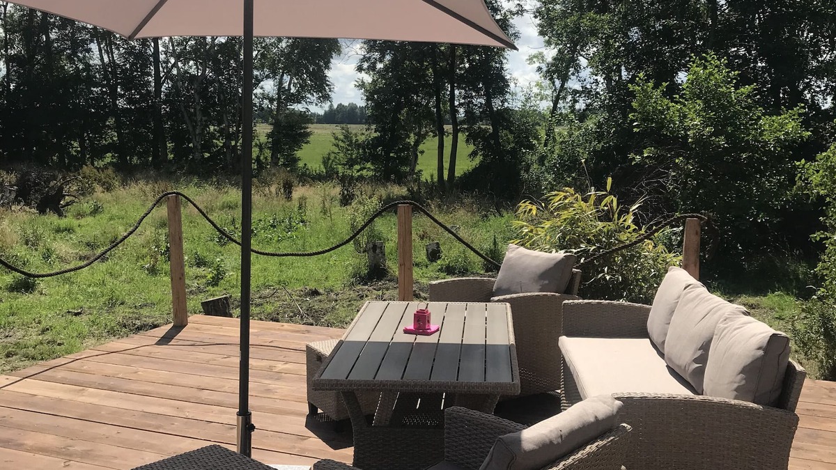 Grosefehn Apartment | Gulfhof vacation apartment "Wangerooge" with a view of the nature reserve