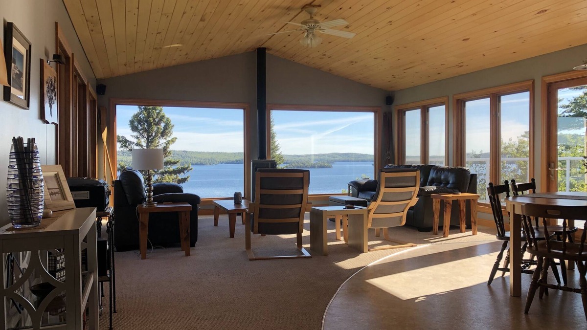 Grand Marais Cabin | Gunflint Trail Mountain Top Cabin Remote Private Off-Grid