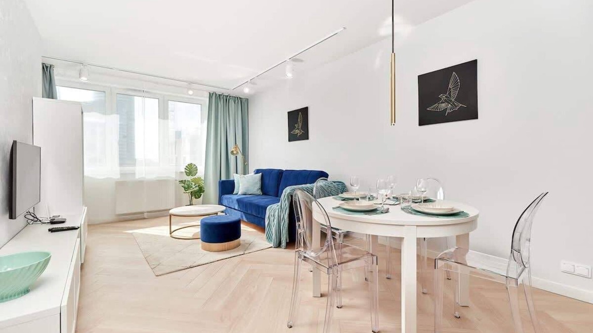 Krzyki Apartment | Gwiaździsta14 | Stylish apartment | Remote work