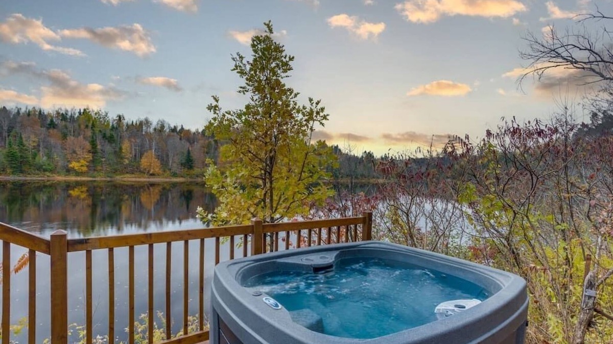 Mauricie Ski Chalet | Hôtel à la maison - L'Apéro des Chutes avec spa