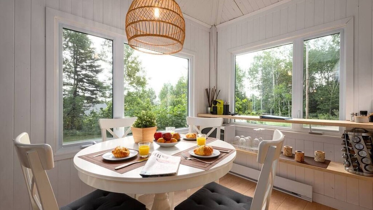 Saint-Tite-des-Caps Ski Chalet | Hôtel à la maison - CABAN 49, nature, forêt et spa