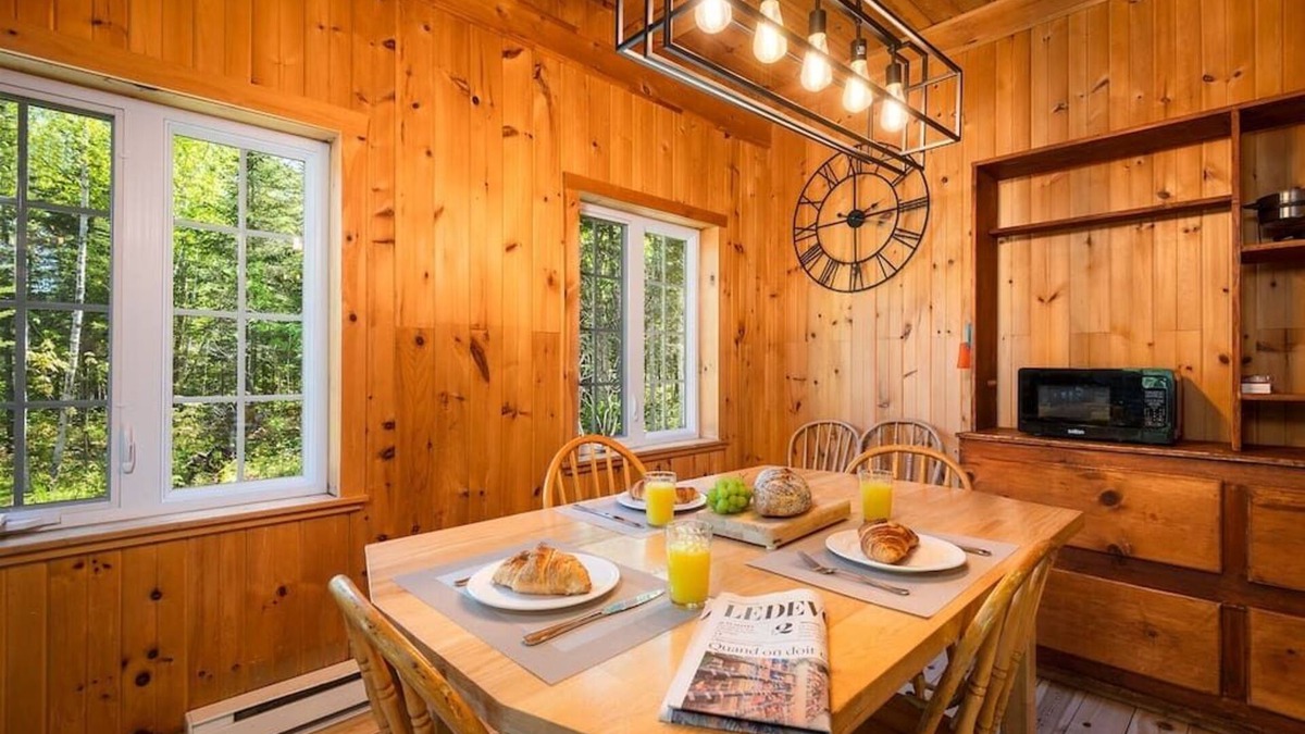 Les Eboulements House | Hôtel à la maison - Chalet des Brumes, nature et spa