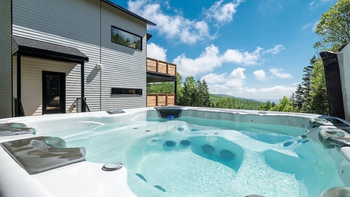 Saint-Joseph-de-la-Rive Ski Chalet | Hôtel à la maison - Le Visionnaire, spa et vue
