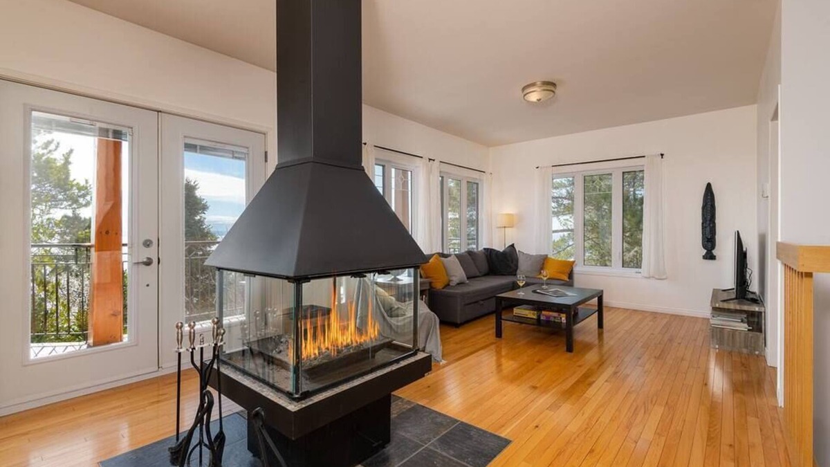 Saint Irenee Ski Chalet | Hôtel à la maison - Villa Beaudry, spa et fleuve