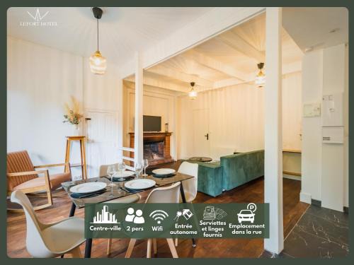 Guingamp Apartment | Hôtel Lefort - Balcon céleste