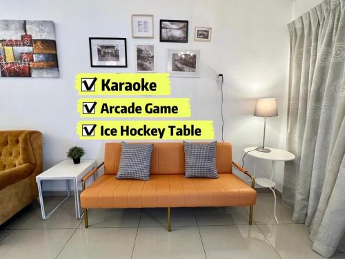 Taman Gadong Perdana Apartment | H&H 2 Karaoke, Ice Hockey Table, Game Console