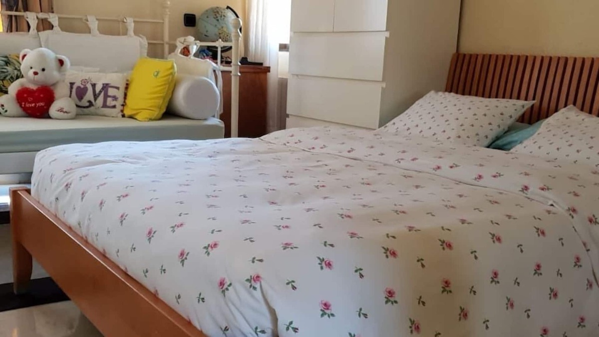 Mostoles Villa | H1-habitación Sublime Cama Doble Luminosa A/C Wifi