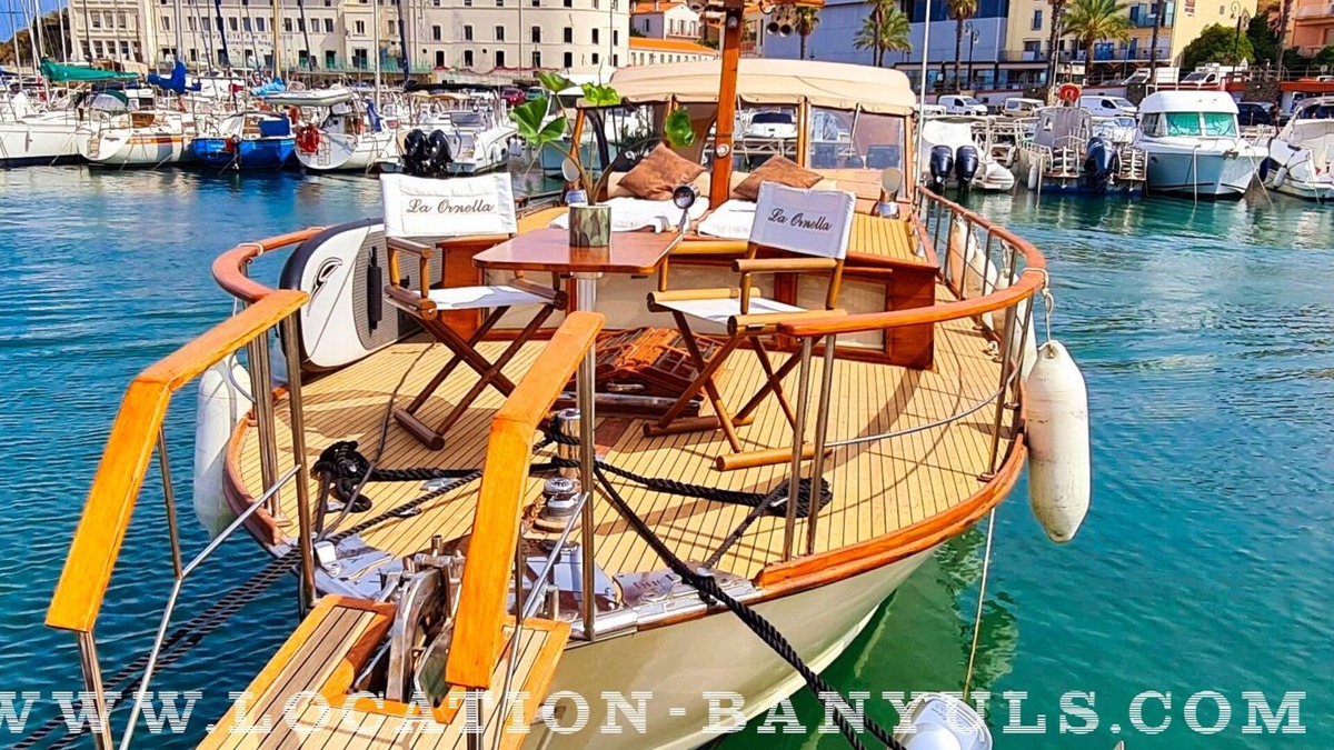 Plage d'Argeles Boat Rental | Habitable boat dock at Pier (in optional Mer) - Boat Patrimonial