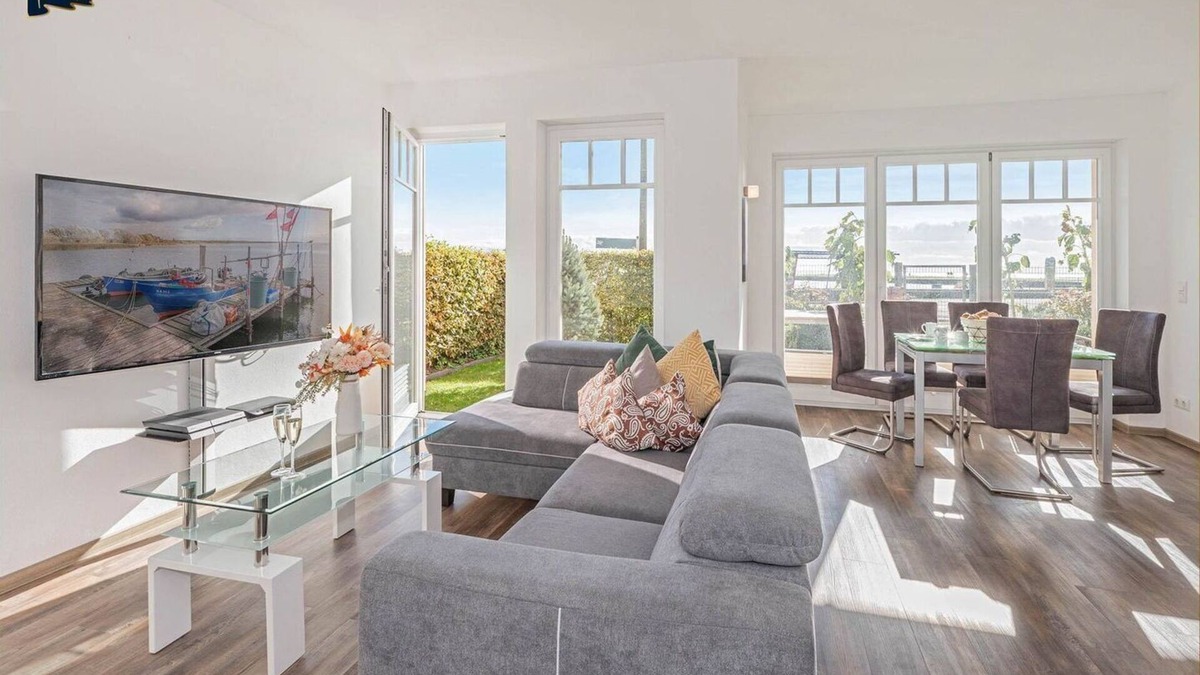 Ostvorpommern Apartment | Haffblick - Fantastic vacation apartment with an exceptional view of the lagoon