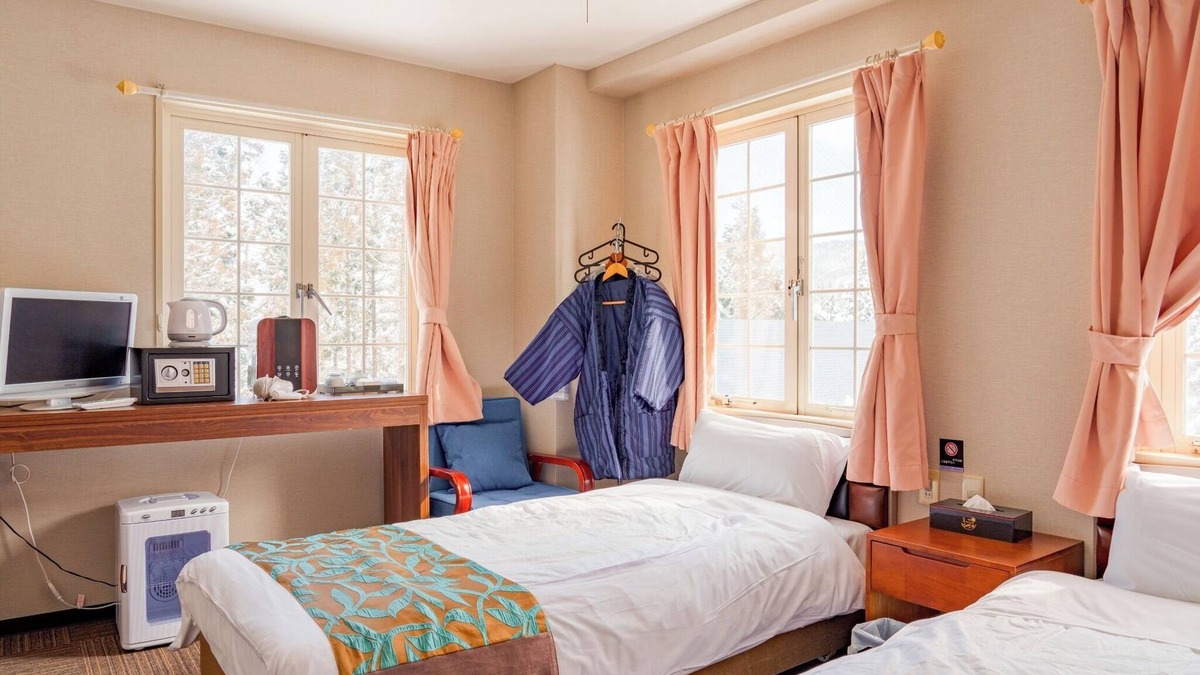 Iimori Hotel | Hakuba Sunvalley Hotel Annex Westernstyle twin/Kitaazumi-gun Nagano