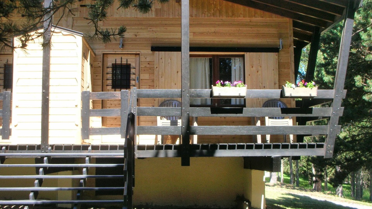 Pyrenees 2000 Ski Chalet | Half wooden CHALET in a clearing in Pyrenees 2000
