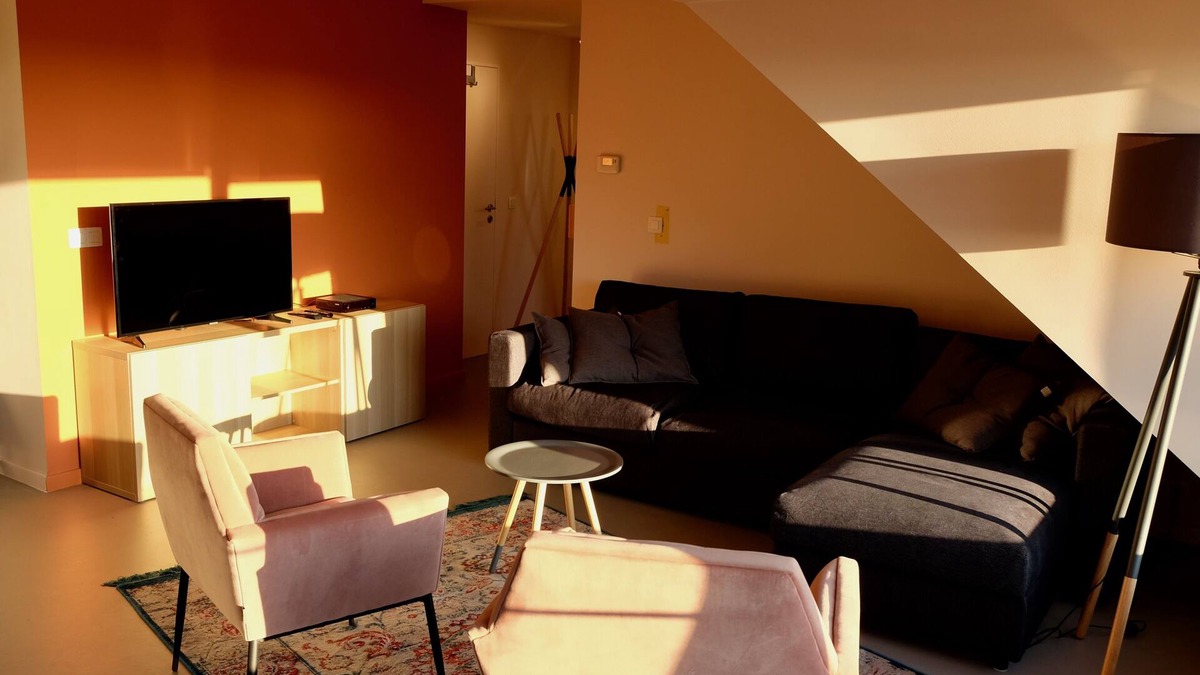 Engis Apartment | Halledet-Apartment-Superior-Private Bathroom-Garden view