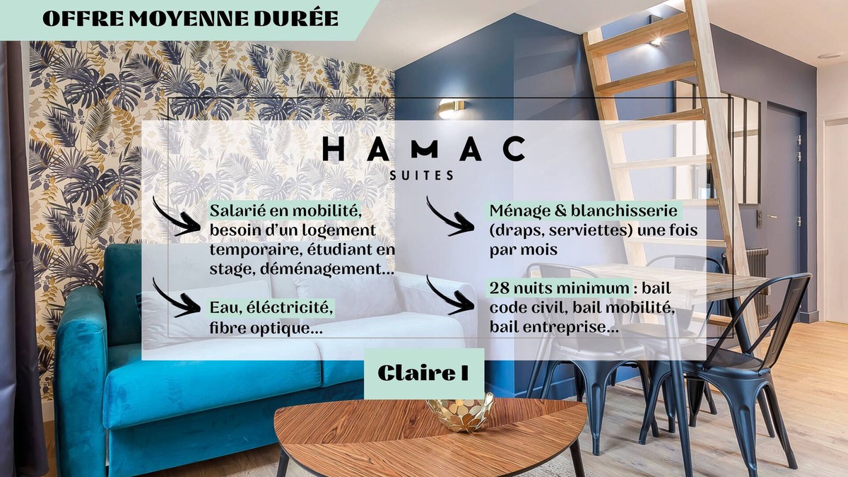 Vaise Apartment | Hamac Suites - Suite Claire I Vaise - 4 people