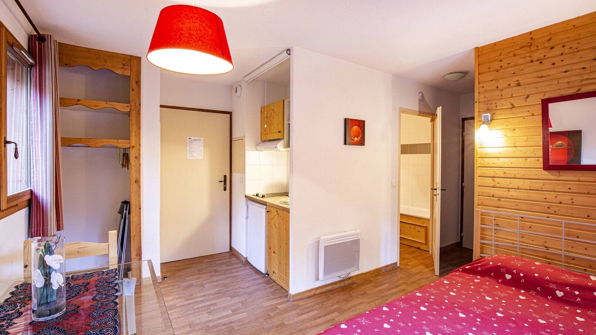 Orelle Apartment | Hameau 6 201a - SPA & PISCINE studio 2 pers.