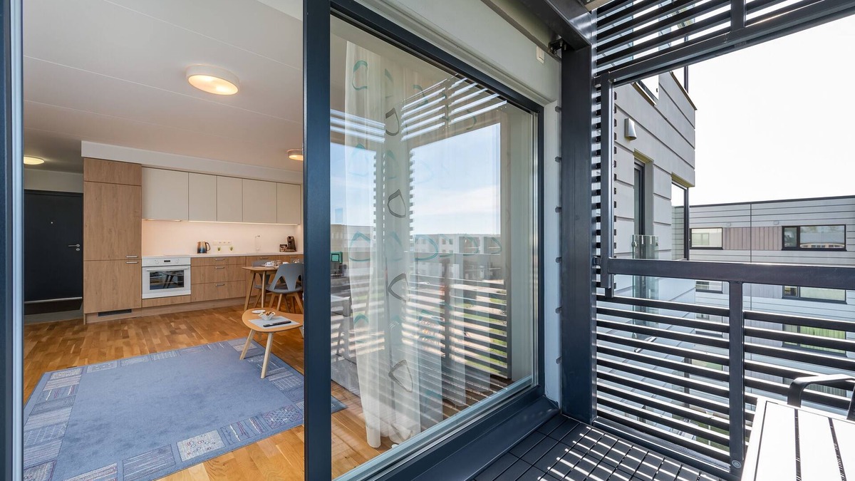 Tartu Apartment | Haraka Apartment With Sunset Balcony