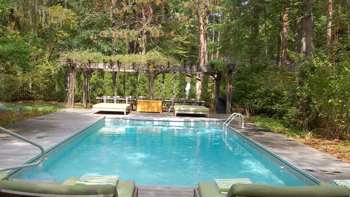 Harbert Cottage | Harbor Country Home with Guest Cottage, Private Pool, Short Walk to Beach!