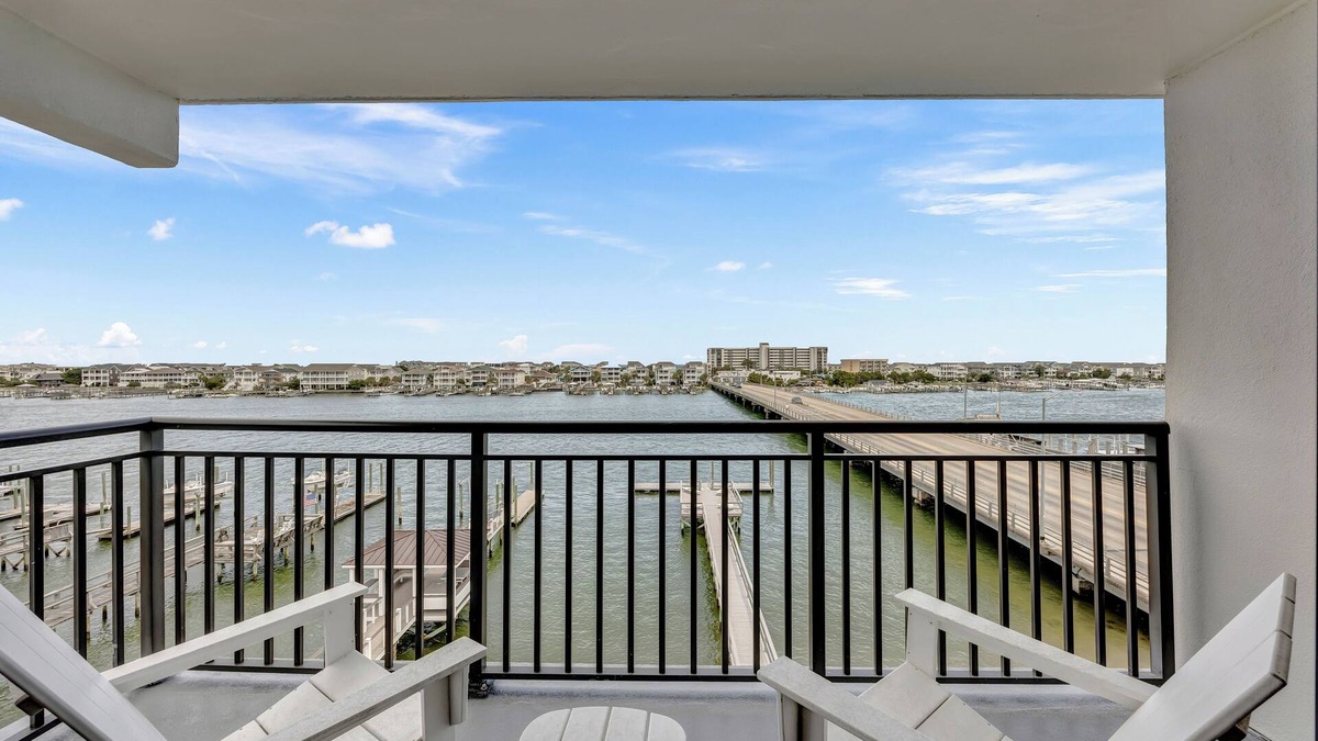 Wrightsville Beach Condo | Harbor Inn 405 - Fantastic sound front condo with ocean views!