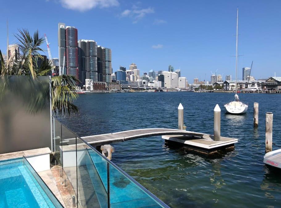 Balmain East House | Harbourfront Oasis with Pool, Steps to VIVID and Iconic Sydney Views