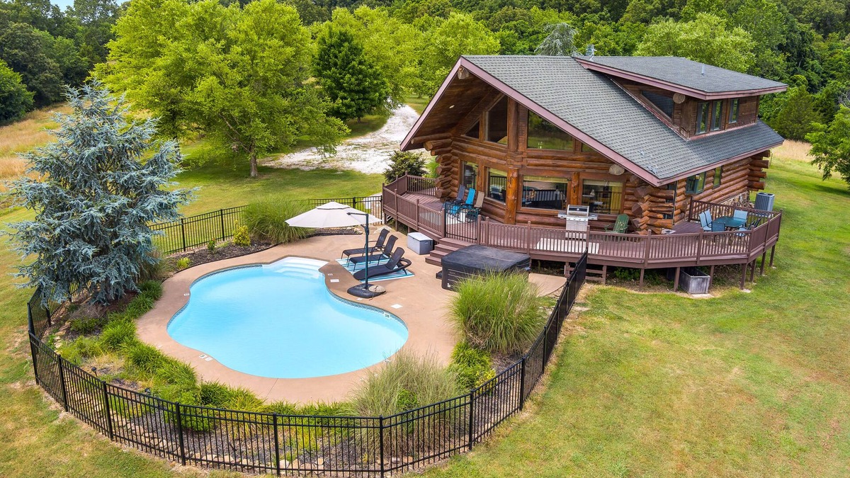 Springdale House | Hardwood Chalet-Pool, Hot tub, fireplace