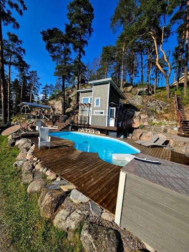 Tuusula Ski Chalet | Harjula-vierasmaja, sauna ja allas Tuusulassa
