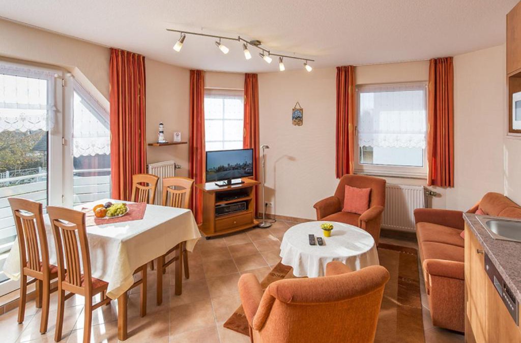 Duhnen Apartment | Haus Dünenglück Whg. 23, Teilseesicht
