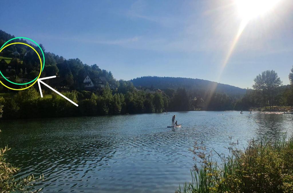 Erzgrube House | Haus Löwe - Komplettes Ferienhaus am Badesee