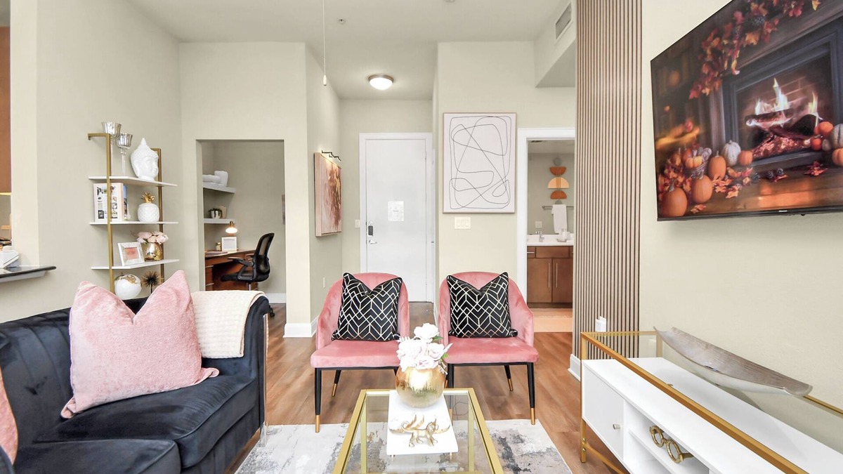 South Main Apartment | Haus of Blush. Near NRG. FREE Shuttle to TX Med Center