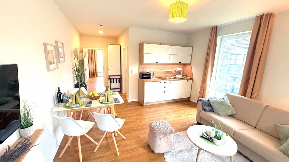 Fuhlendorf Apartment | Haus Prerow, Appartement 39 für bis zu 2 Personen. - Haus Prerow