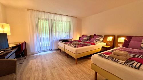 Schonach im Schwarzwald House | Haus Schanzenblick Gästezimmer 6 mit Bad und Terrasse
