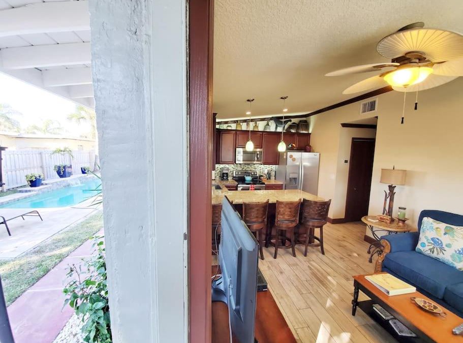 Port Canaveral Apartment | Hawaiian Cottage - Heated Pool Walk to the Beach