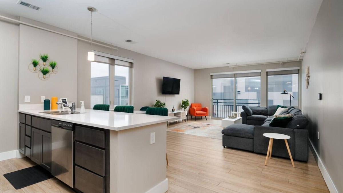 Market East District Apartment | Heart of Downtown Indy 2BR Gem