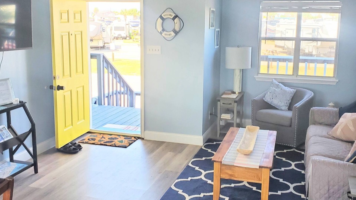 Leeward Sands House | Heart of Port A! Beach-Boat-Fish-Shop-Parking-Golf Cart Zone-Fenced-Pets OK