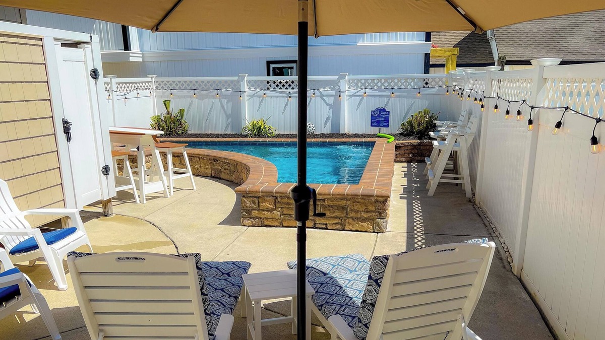 Sea Isle City House | Heated Pool! Backyard Oasis! 6 Homes from Beach/Promenade Stunning Home & Views!
